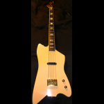 Tom Holmes (THC), Jupiter Thunderbird bass, 1983, build for Bo Diddley