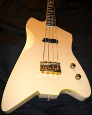 Tom Holmes (THC), Jupiter Thunderbird bass, 1983, build for Bo Diddley