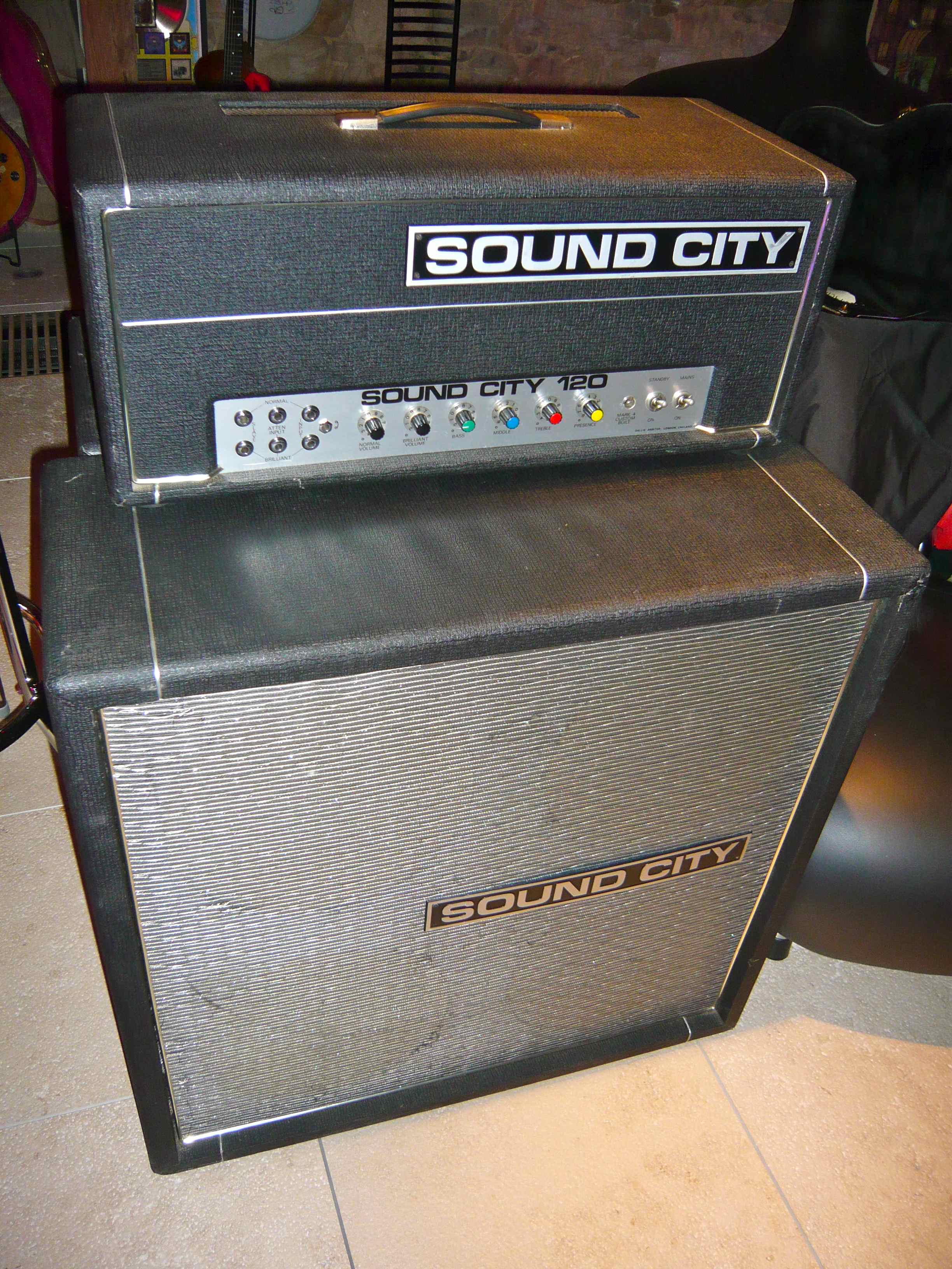 Sound City L 120 And 2 Cabinets 4 12 Tune Your Sound