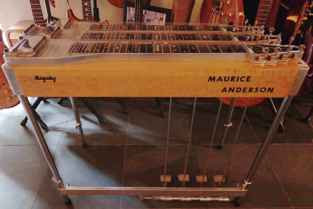 voorbeeld eindeloos grind Bigsby, T8 Pedal Steel Guitar, 1956 - Maurice Anderson | Tune Your Sound